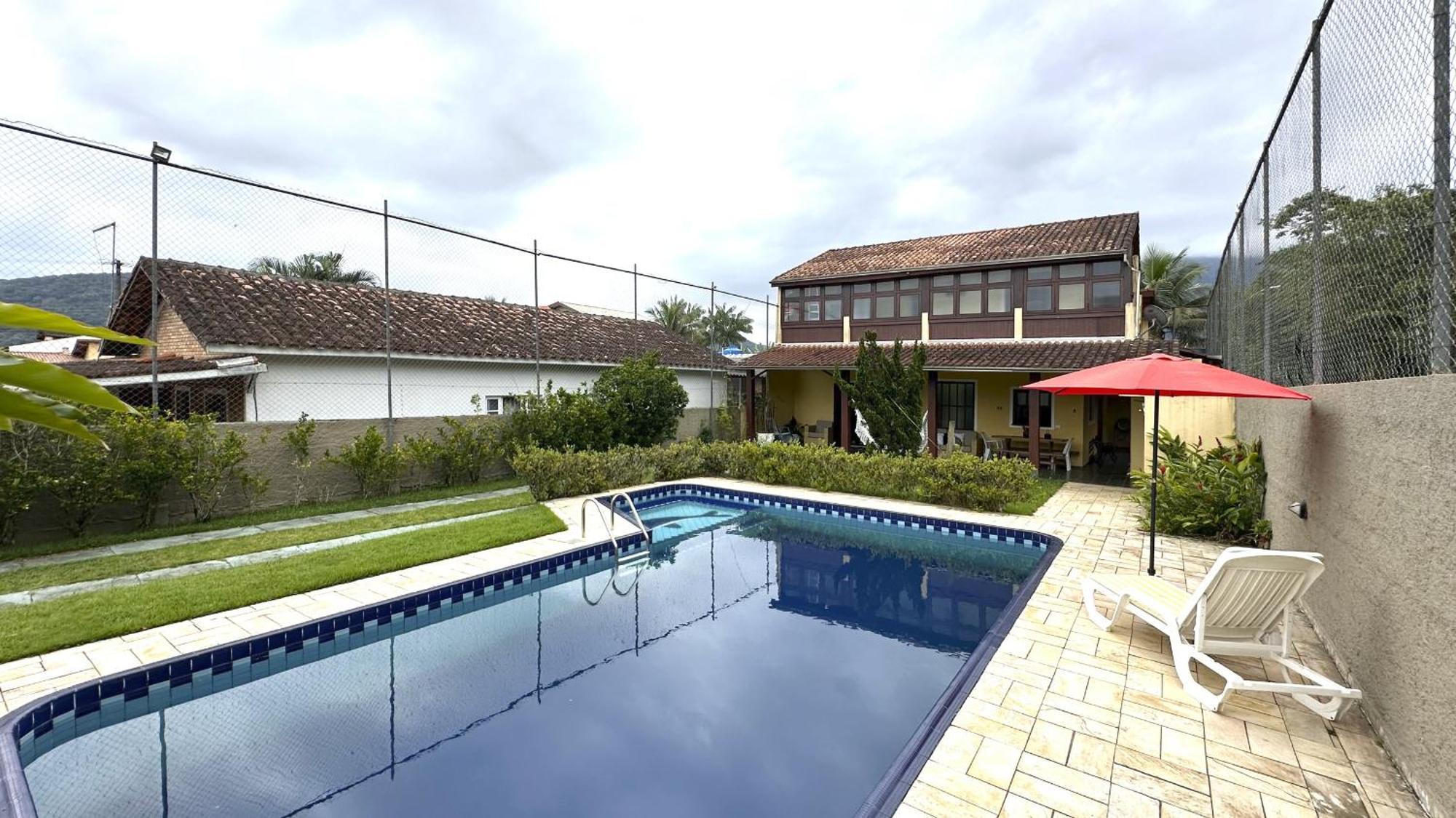 Casa C Piscina A 700M Da Praia De Caraguatatuba Sp מראה חיצוני תמונה