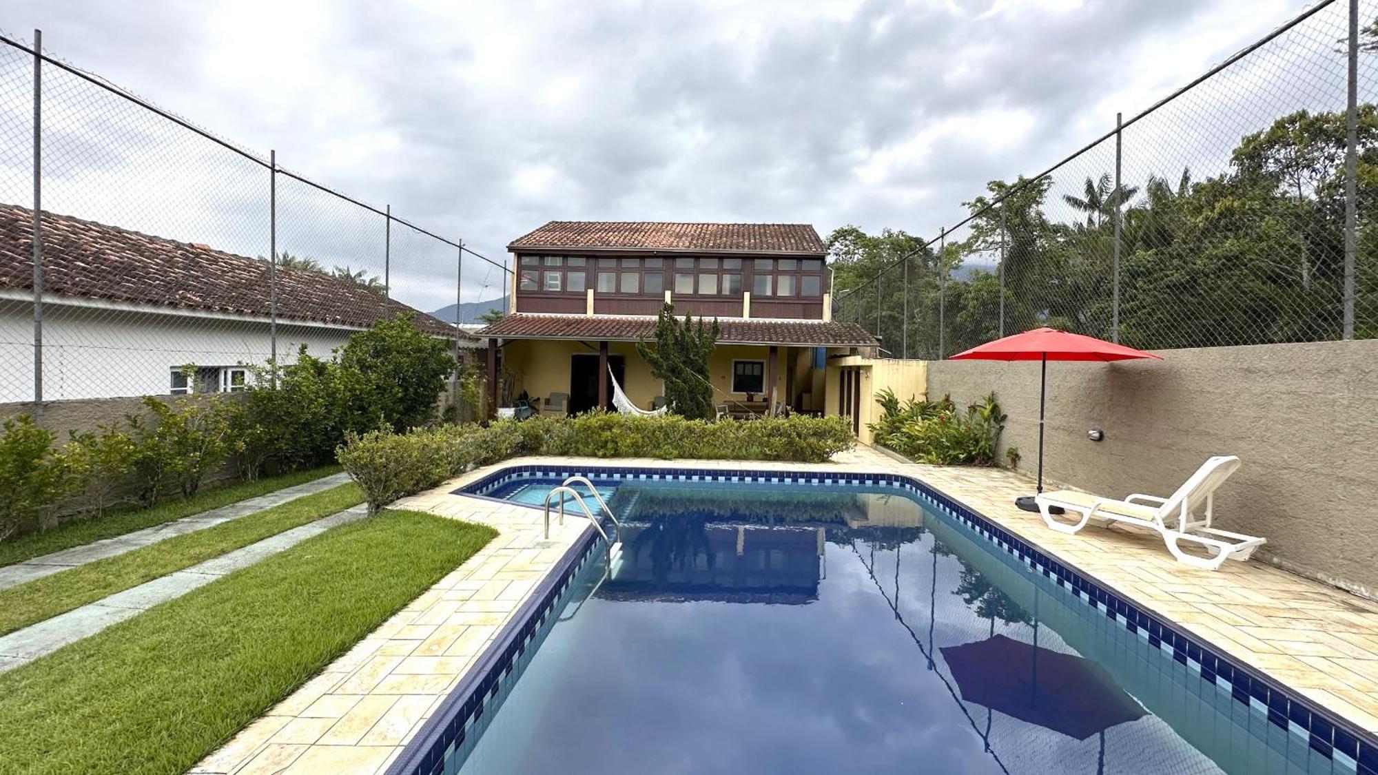 Casa C Piscina A 700M Da Praia De Caraguatatuba Sp מראה חיצוני תמונה